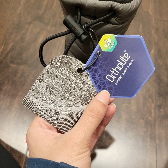 HUNTER Women's Intrepid Insulated Short Snow Boots BNWT Size 7 - Picture 10 of 12